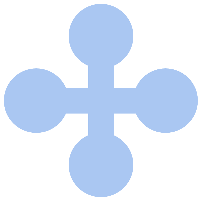 Cross-shaped domain with four thin arms
